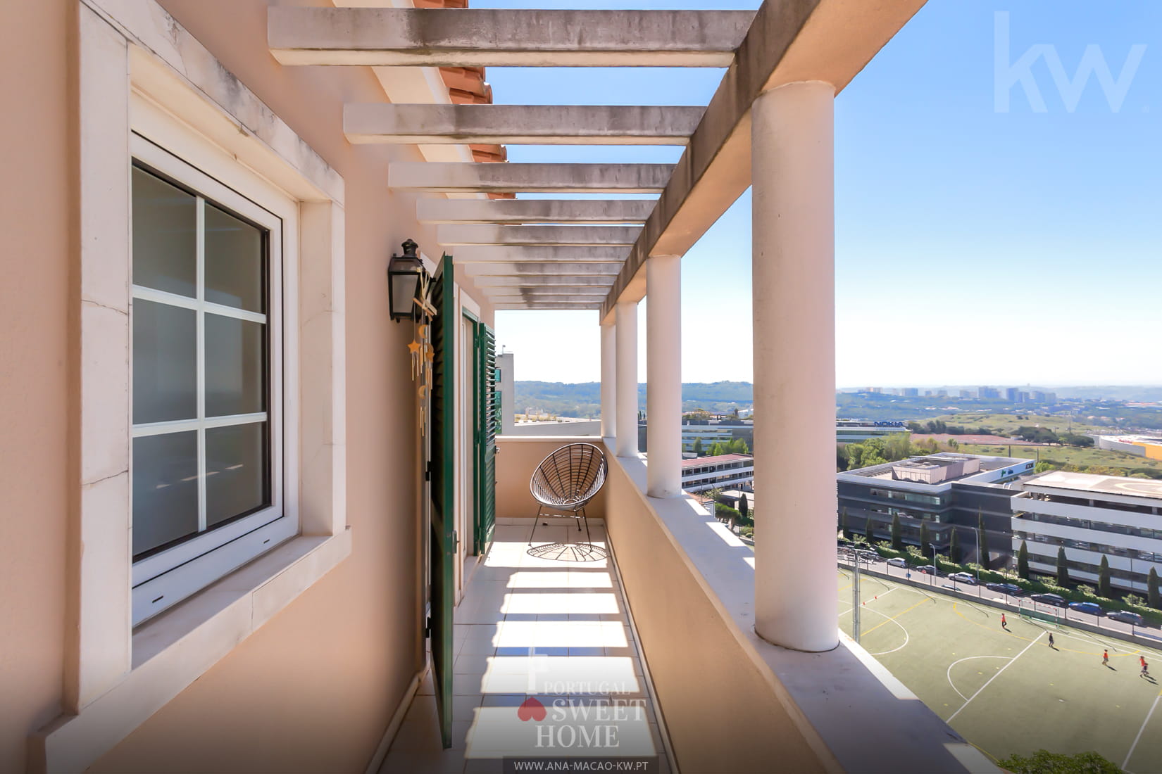 Balcony of the rooms with unobstructed view